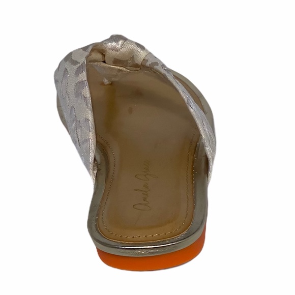 Amelia Grace Adellia Champagne flip-flop 8.5 - Picture 7 of 8